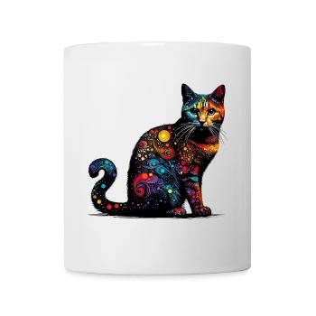 Chat - Mug blanc - blanc - Devant