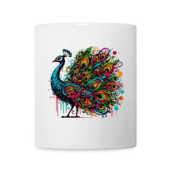Peacock - Mug - white - Front