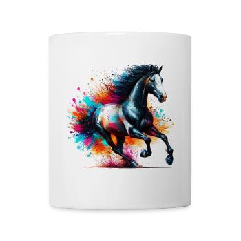 Cheval - Mug blanc - blanc - Devant