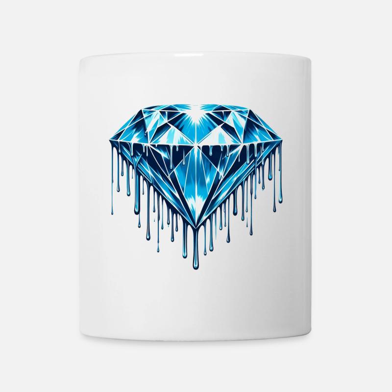 Diamant - Tasse - Weiß