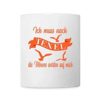 Texel Urlaub - Tasse - Weiß - Vorne