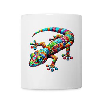 Gecko - Tasse - Weiß - Vorne