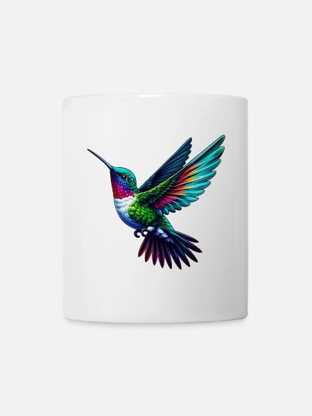 Kolibri - Tasse - Weiß