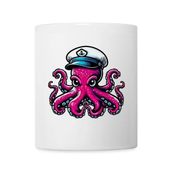 Pieuvre - Mug blanc - blanc - Devant