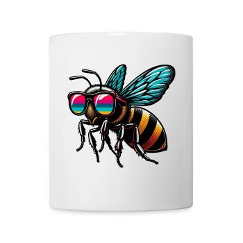 Biene - Tasse - Weiß - Vorne