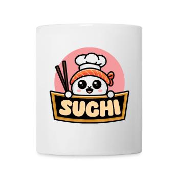 Kawaii Sushi Chef: Fun Sushi - Mug - white - Front