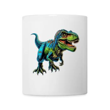 Dinosaurier - Tasse - Weiß - Vorne