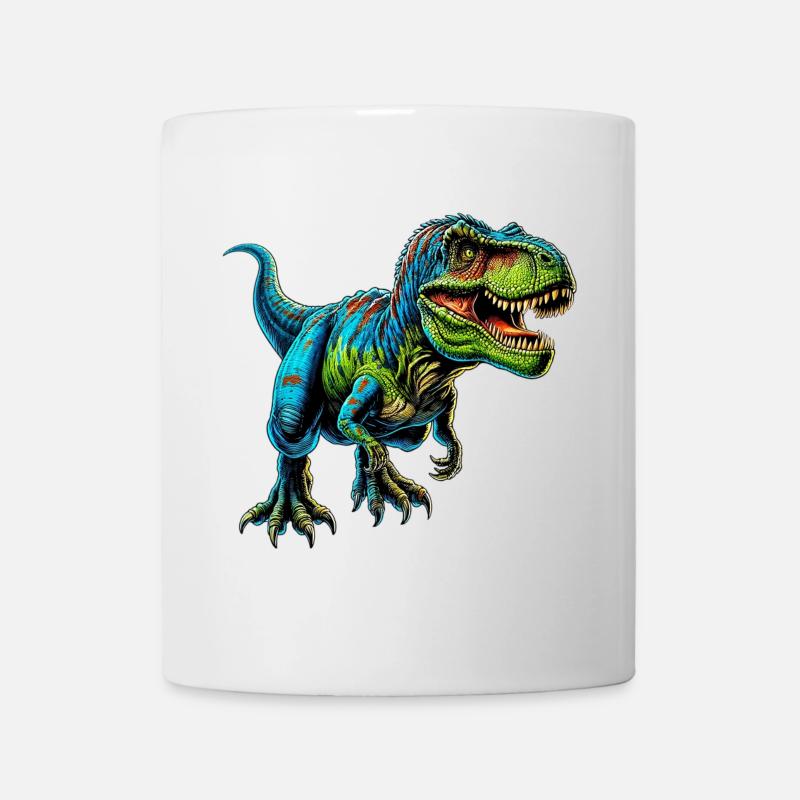 Dinosaurier - Tasse - Weiß