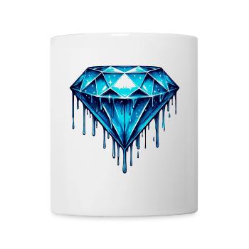 Diamant - Tasse - Weiß - Vorne