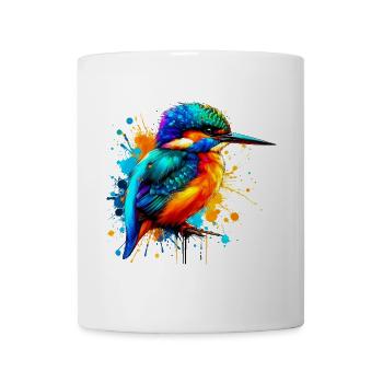 Martin-pêcheur - Mug blanc - blanc - Devant
