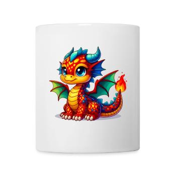 Dragon - Mug blanc - blanc - Devant