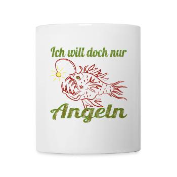 Ein Laternen Fisch - Tasse - Weiß - Vorne