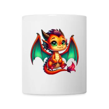 Dragon - Mug blanc - blanc - Devant