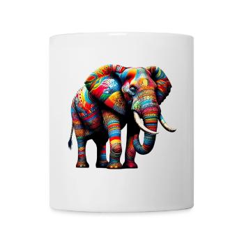 Elefant - Tasse - Weiß - Vorne