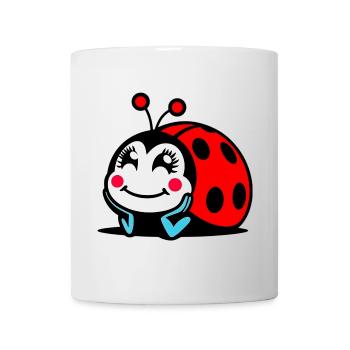Ladybird - Mug - white - Front