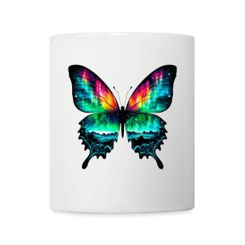 Schmetterling - Tasse - Weiß - Vorne