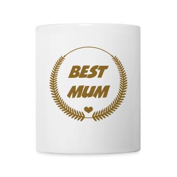 Beste Mama - Muttertag - Tasse - Weiß - Vorne