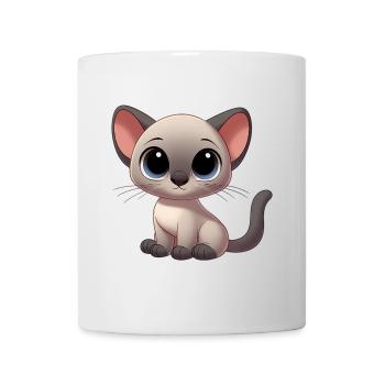 siamois 12 - Mug blanc - blanc - Devant