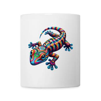 Gecko - Tasse - Weiß - Vorne