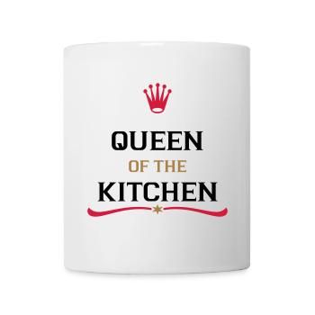 kochschürze für die perfekte Köchin - Tasse - Weiß - Vorne