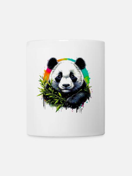 Panda - Tasse - Weiß