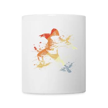 Breakdancer Vintage Look - Mug blanc - blanc - Devant