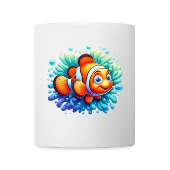 Poisson-clown - Mug blanc - blanc - Devant