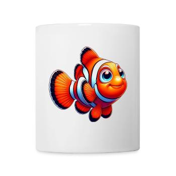 Poisson-clown - Mug blanc - blanc - Devant
