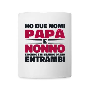Papa und Opa - Tasse - Weiß - Vorne