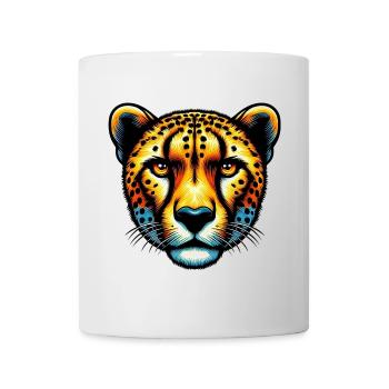 Guépard - Mug blanc - blanc - Devant