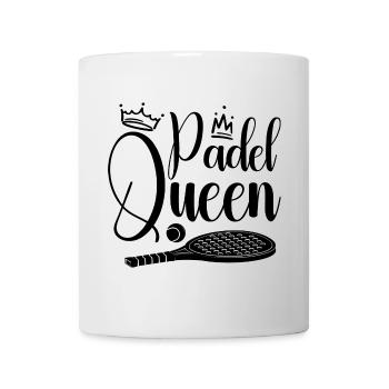 Women Padel Queen Padel Player Tennis Padelist - Mug - white - Front