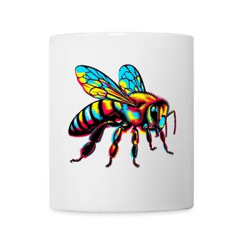 Biene - Tasse - Weiß - Vorne