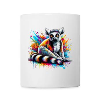 Lémurien - Mug blanc - blanc - Devant