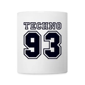 TECHNO 93 - Mug - white - Front