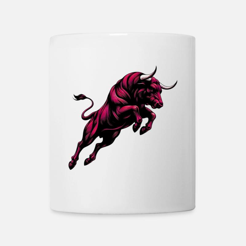 Bull - Mug - white