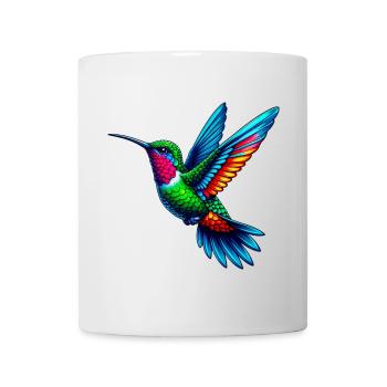 Kolibri - Tasse - Weiß - Vorne