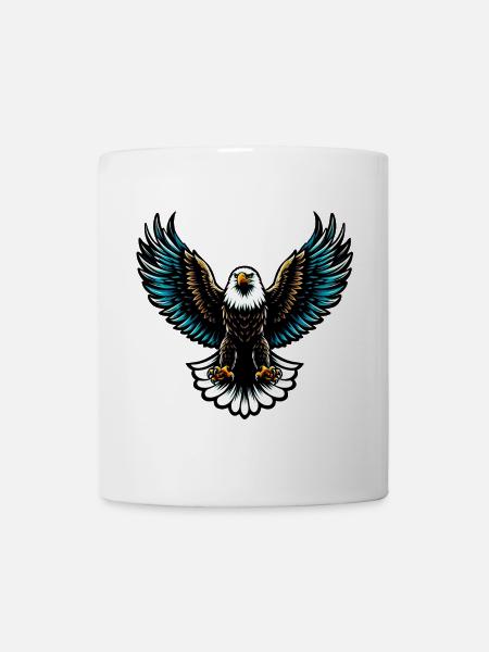 Adler - Tasse - Weiß
