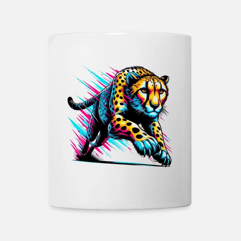 Gepard - Tasse - Weiß