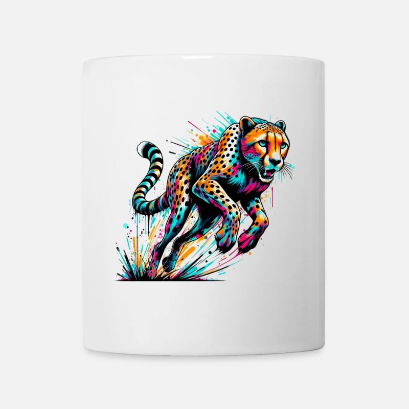 Gepard - Tasse - Weiß