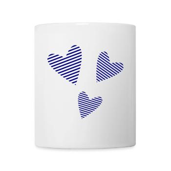 WEIHNACHTEN. PAAR. HERZ. VALENTINSTAG. GERADE VERHEIRATET. - Tasse - Weiß - Vorne