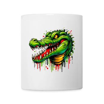 Alligator Crocodile - Mug - white - Front