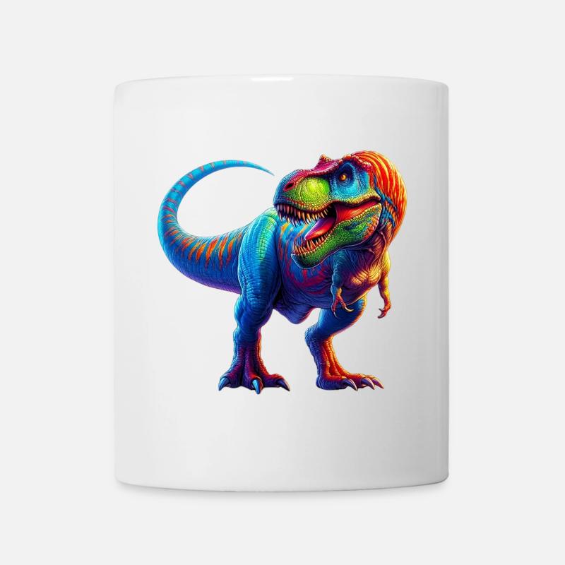 Dinosaurier - Tasse - Weiß