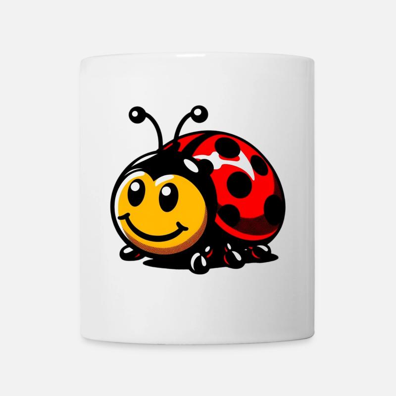 Coccinelle - Mug blanc - blanc