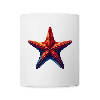 Étoile de mer - Mug blanc - blanc - Devant