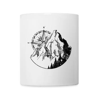 Berg-Entdecker - Tasse - Weiß - Vorne