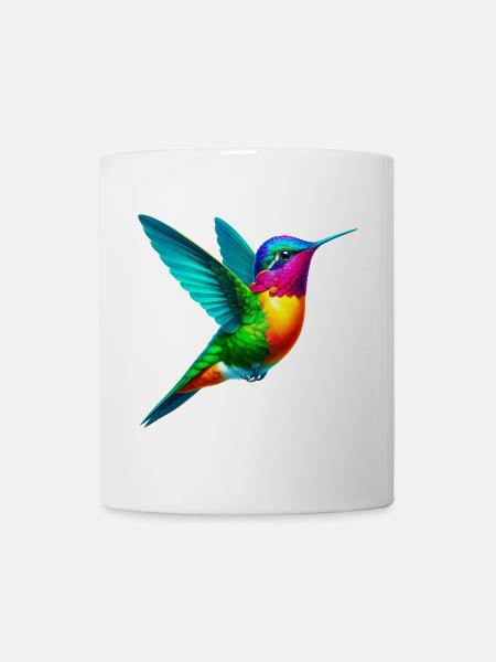Kolibri - Tasse - Weiß