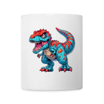 Dinosaurier - Tasse - Weiß - Vorne