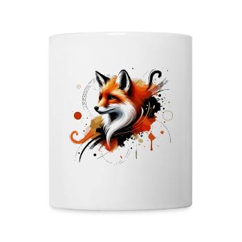 Watercolor Fox, Fox - Mug - white - Front