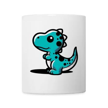 Dinosaurier - Tasse - Weiß - Vorne