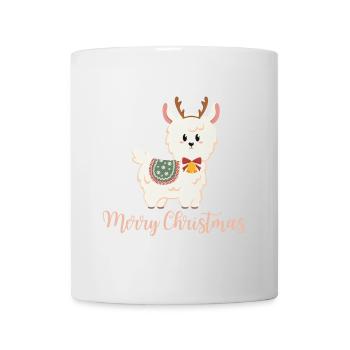 Alpaca for Christmas - Merry Christmas - Mug - white - Front